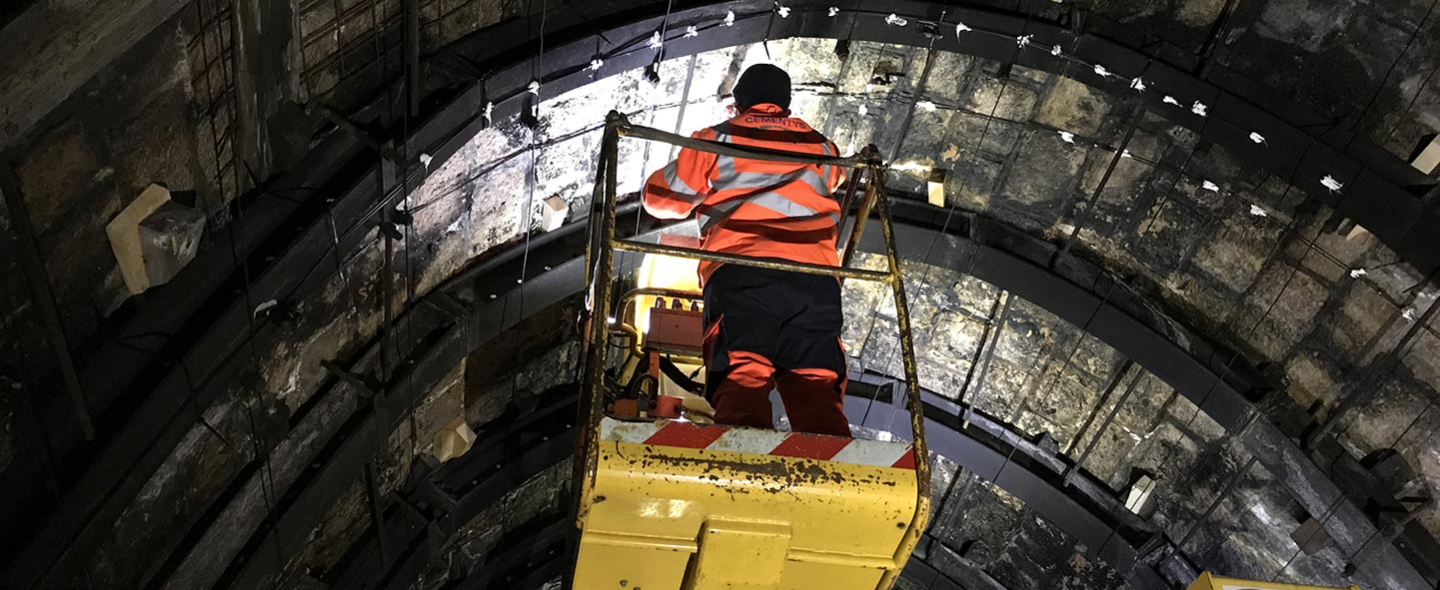 monitoring et auscultation infrastructures tunnels