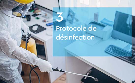 Protocole de desinfection