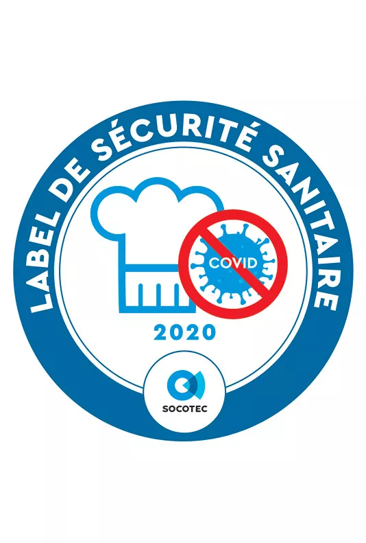 Label sécurité sanitaire Cafés Restaurants
