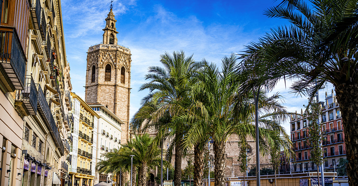 Ville de Valencia en Espagne