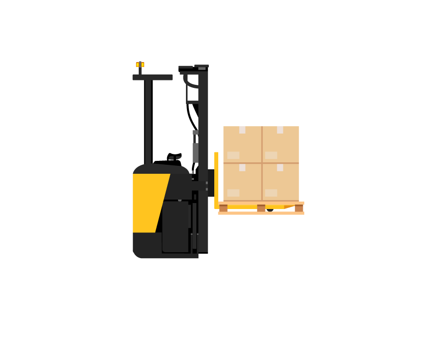 Illustration d'un engin de chantier