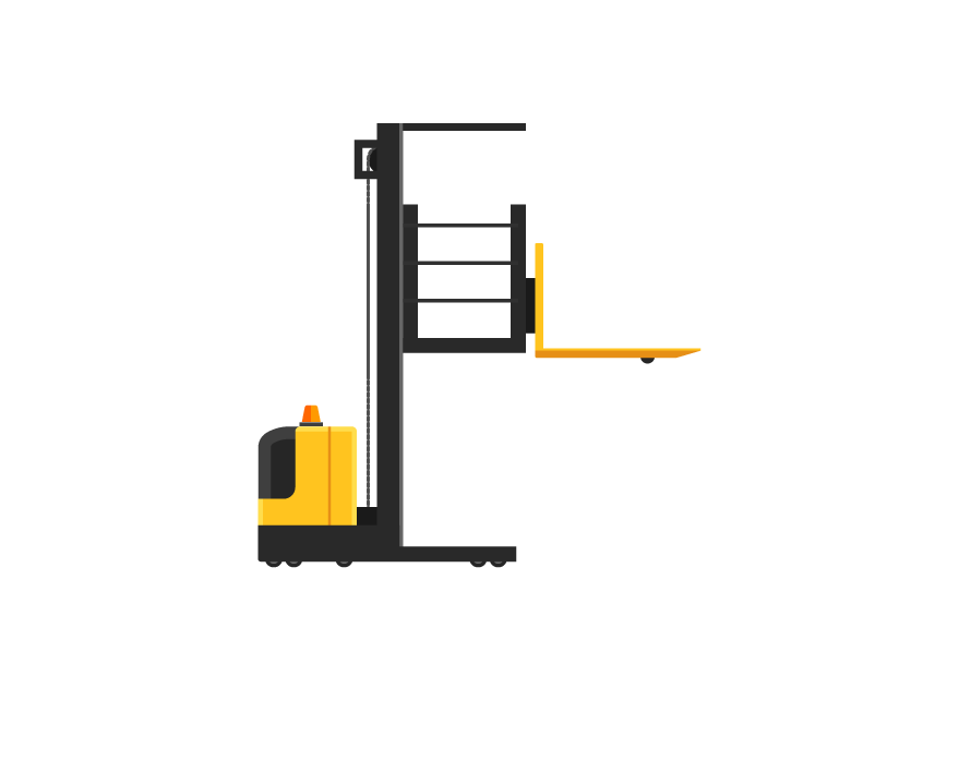 Illustration d'un engin de chantier