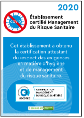 Etablissement certifié management du risque sanitaire